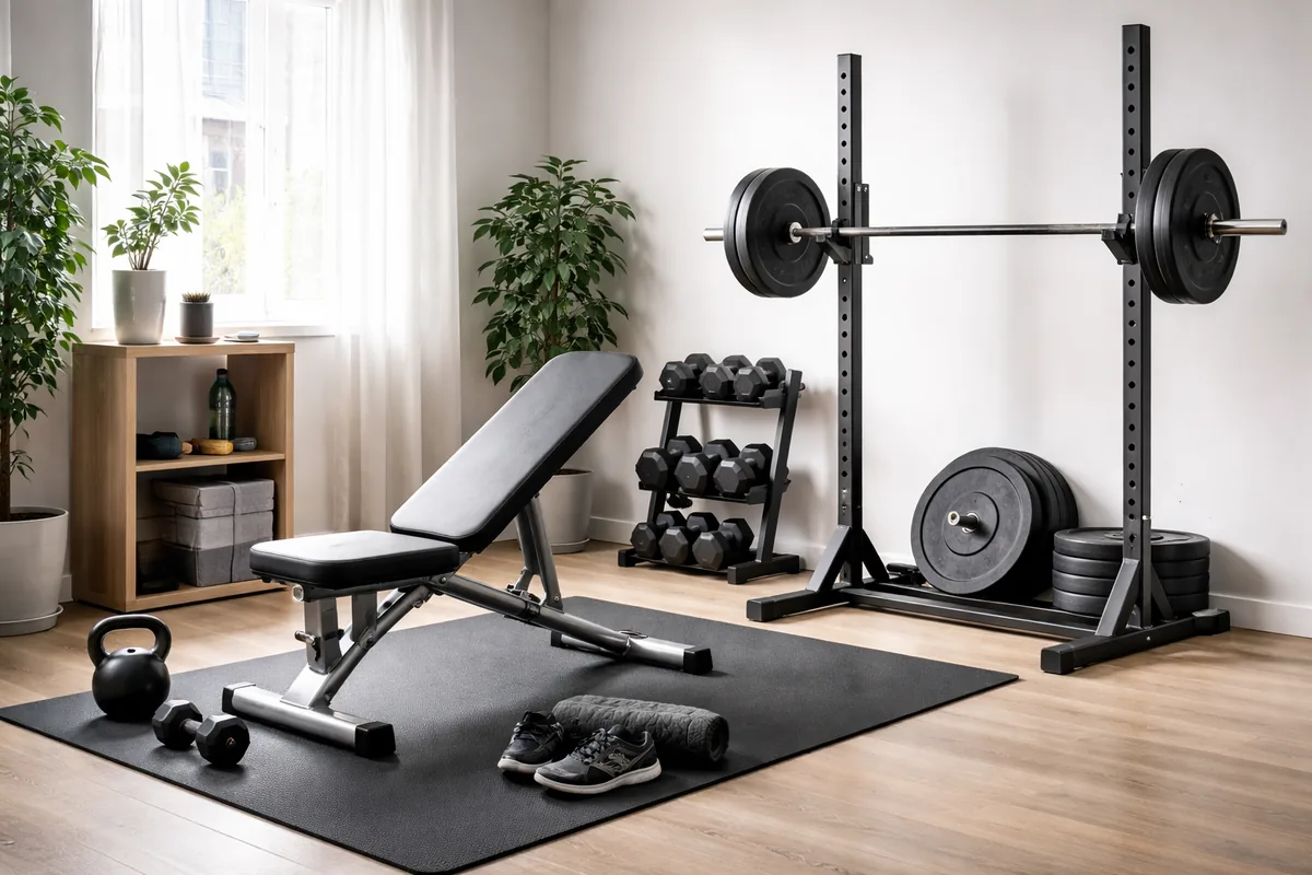 Quel matériel de musculation à acheter pour un home gym dans un petit espace ?