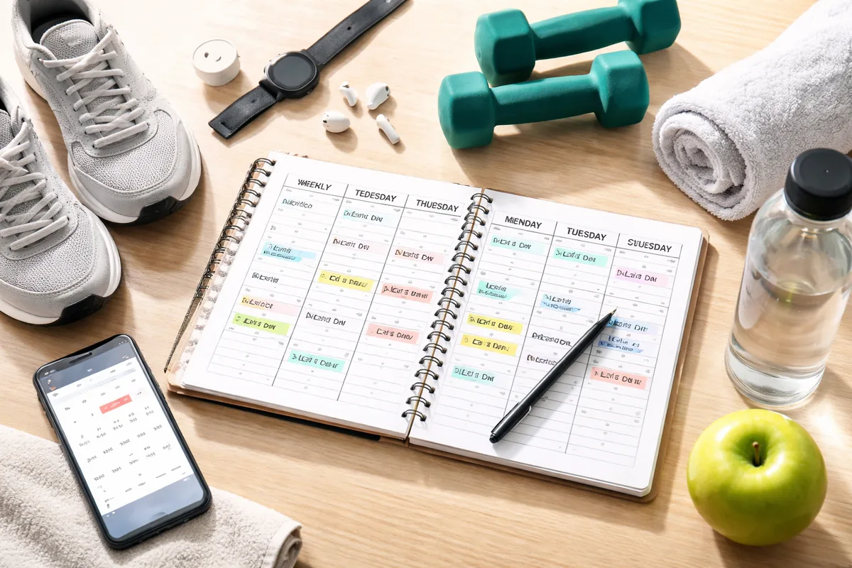 Comment optimiser son entraînement sportif avec un calendrier hebdomadaire efficace